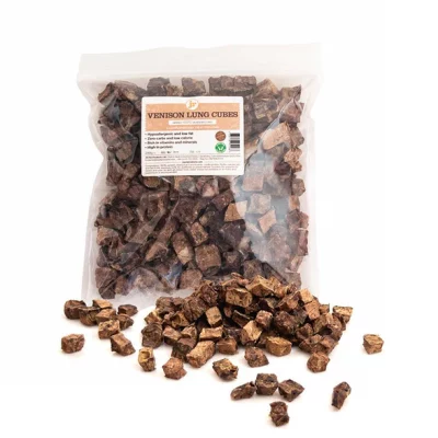 JR Venison Lung Cubes 200g