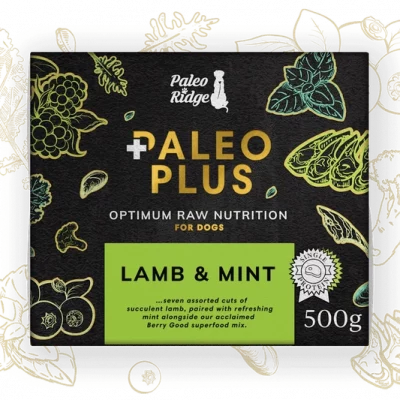 Paleo Plus Lamb and Mint 500g