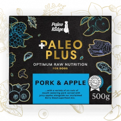 Paleo Plus Pork and Apple 500g