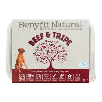 Benyfit Beef & Tripe 500g
