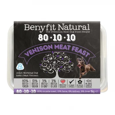 Benyfit Venison Meat Feast 1kg