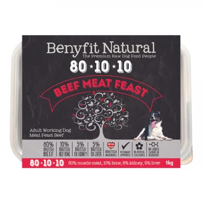 Benyfit Beef Meat feast 1kg